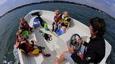 Bateau � moteur